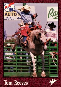 1991 Rodeo America Set B #23 Tom Reeves Front